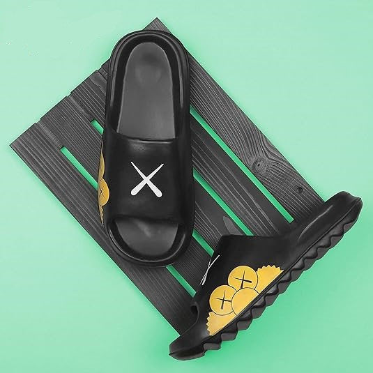 Men Slides - Black