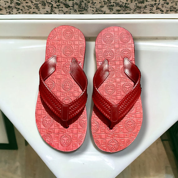 Men Flip Flops - Red (PACK OF 2)