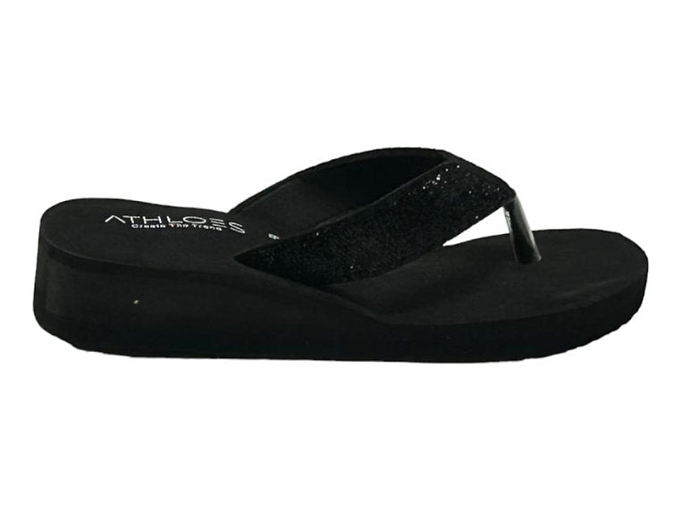 Women Black Sandal ( HEEL 3 INCH ) - Pack of 2