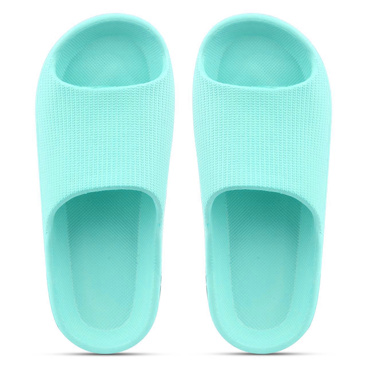 Sky Blue Women Slides